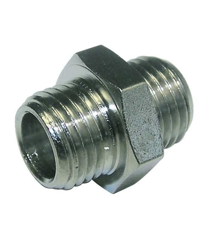 JOINT MÂLE CYLINDRIQUE EN LAITON NICKELÉ