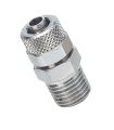 STRAIGHT CONNECTION TO CONICAL THREADED PIPE