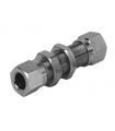 UNIÓN RECTA UNIVERSAL PASAMUROS TUBO INOX