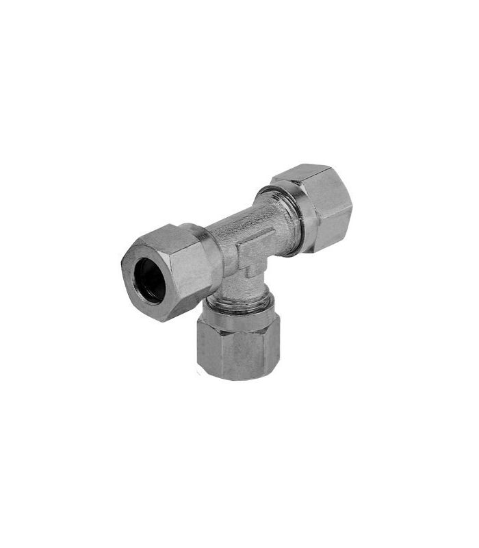 UNIÓN UNIVERSAL TE TUBO INOX