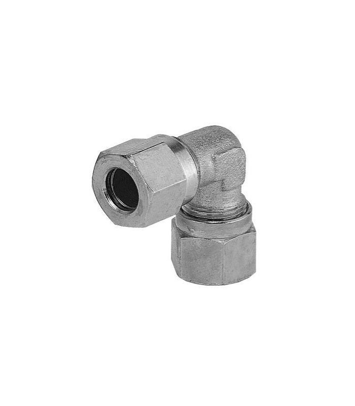 Universal stainless steel tube elbow fitting