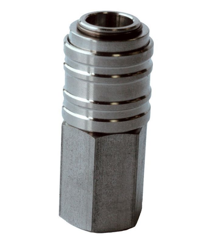 STAINLESS STEEL FEMALE QUICK CONNECTION ISO 6150-B
