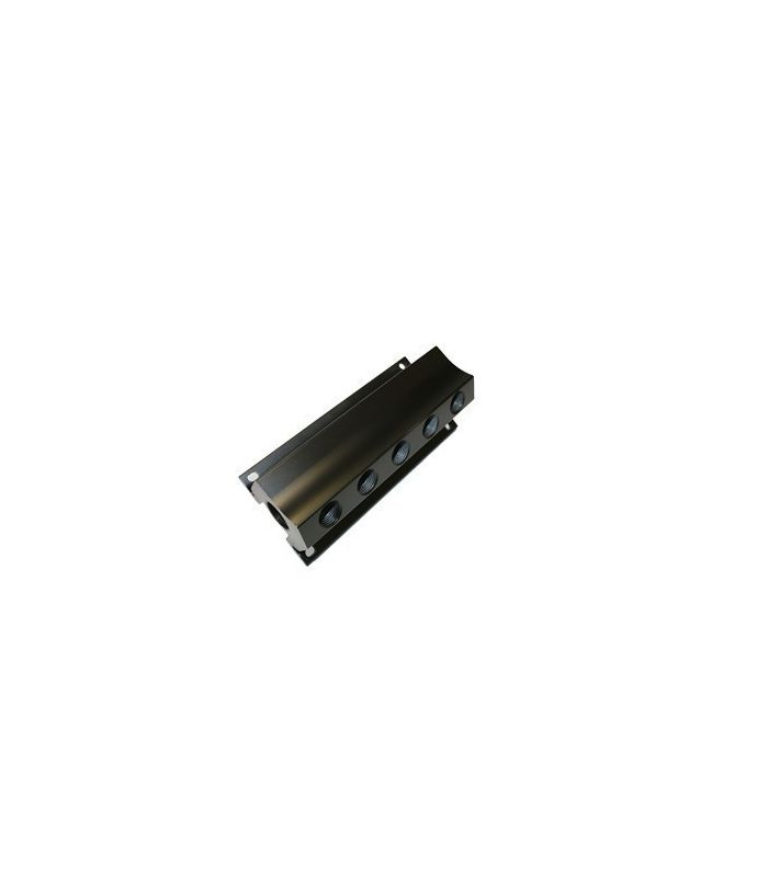 ALUMINUM MANIFOLD 5 OUTLETS 1/2"
