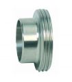 DIN-11851 INOX-304 CONECTOR MACHO PARA SOLDAGEM
