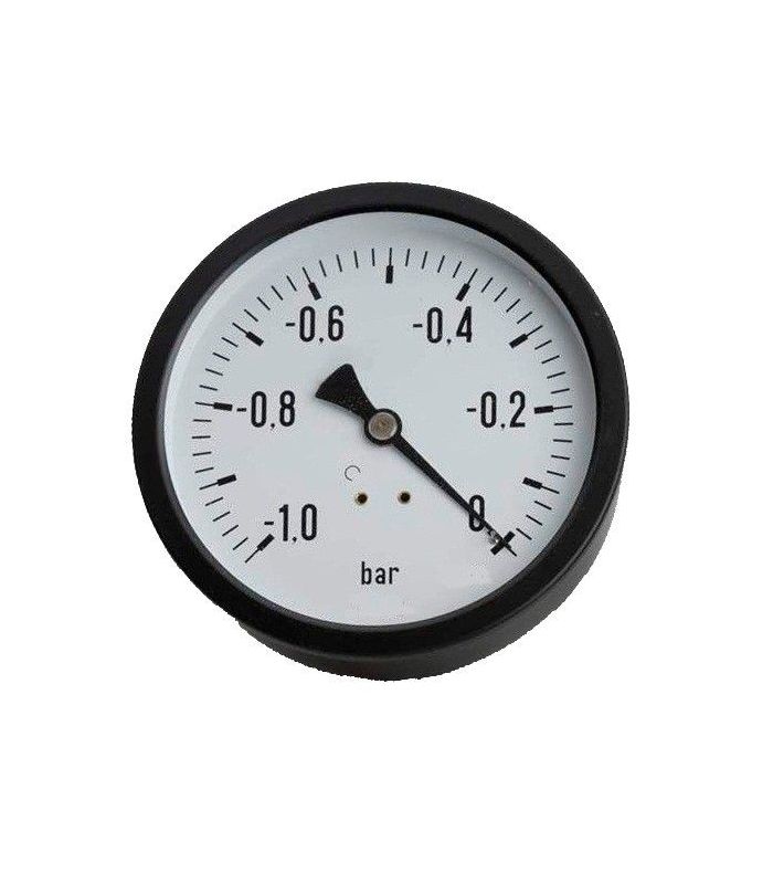 VACUUM GAUGE Ø40 CENTRAL THREAD 1/8"