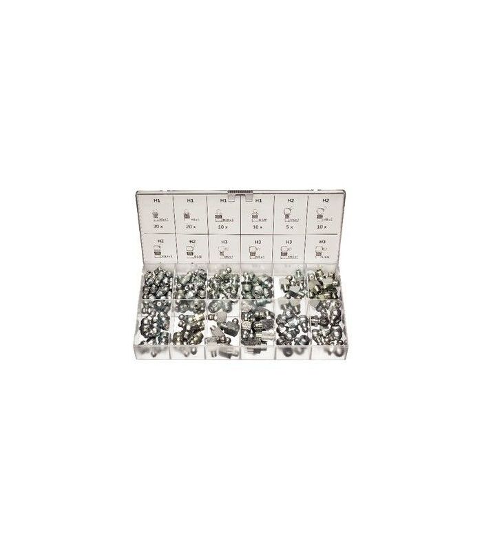 ESTUCHE ENGRASADORES 140 PIEZAS 16090