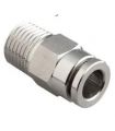 INSTANT UNION STRAIGHT STAINLESS STEEL CONICAL THREAD TUBE