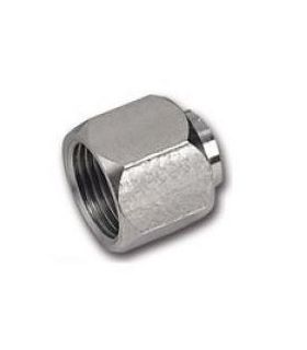 NICKEL PLATED BRASS OVAL FITTING NUT