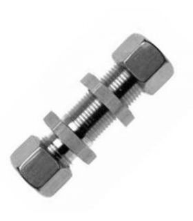RACCORDO PER TUBO IN ACCIAIO INOX DIN 2353 S
