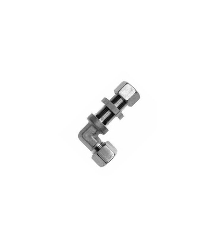 UNION CODO TUBO PASAMUROS INOX DIN 2353 S