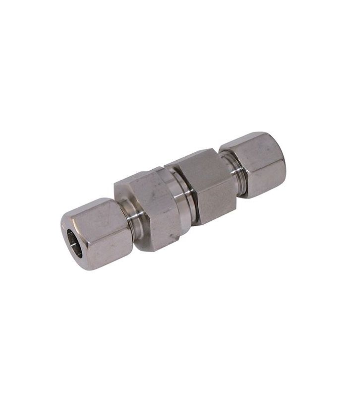 ANTIRRETORNO TUBO INOX DIN 2353 S
