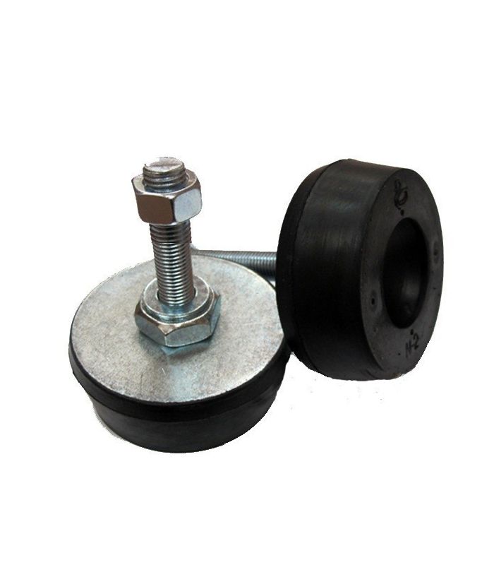 SUPPORT ANTIVIBRATOIRE SÉRIE BASSE INOX