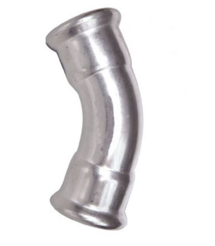 CURVA 45º H-H PRESS INOX
