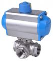 ACTUADOR SIMPLE EFECTO CON VALVULA 3 VIAS L INOX