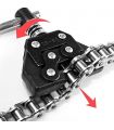 CHAIN AXLE REMOVAL 3/8-5/8
