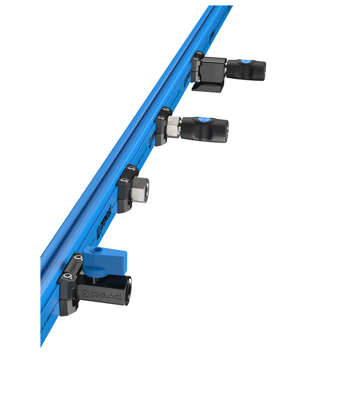 PROFILO ALLUMINIO PER ARIA Ø25 PREVOST PPS-SQ