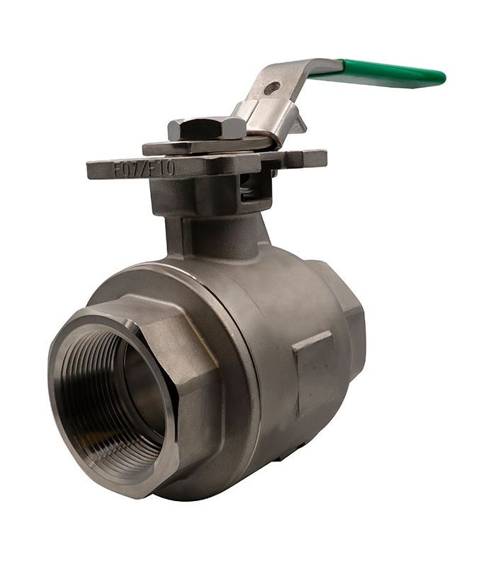 STAINLESS STEEL BALL VALVE 2 PIECES ISO-5211