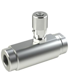 RÉGULATEUR DE DÉBIT HYDRAULIQUE COMPENSÉ