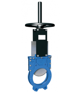 VÁLVULA DE GUILLOTINA MANUAL UNIDIRECCIONAL TIPO WAFER
