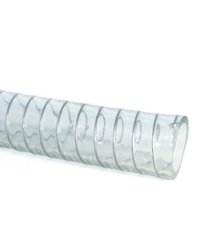 PVC-Schlauch mit Stahlspirale