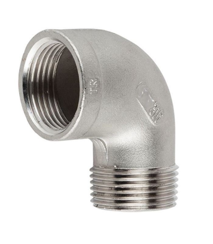 FIG. 92 COUDE MÂLE FEMELLE INOX 316
