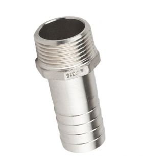 FIG. 399 FILETTO PER TUBO FLESSIBILE IN ACCIAIO INOSSIDABILE 316