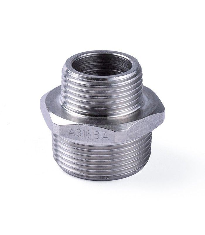 FIG 245 RÉDUCTION MÂLE ACIER INOXYDABLE 316