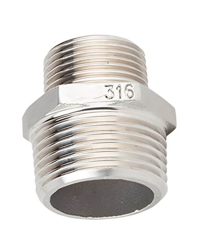FIG 245 REDUCCION MACHO MACHO INOX 316