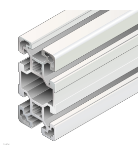 40x80 LEICHTES STRUKTURELLES ALUMINIUMPROFIL | Zuschnitt nach Maß