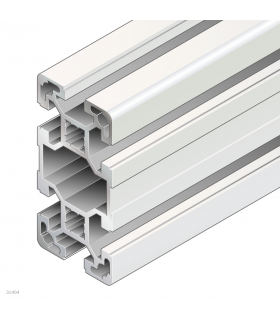 PERFIL DE ALUMINIO 40x80 ESTRUCTURAL LIGERO