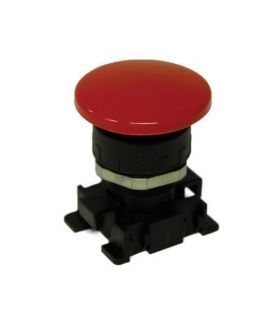 PULSANTE DI SICUREZZA A FORMA DI FUNGO ROSSO Ø60