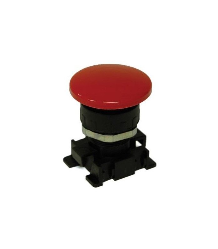 Red Mushroom Safety Push Button Ø40 with Lock | Buy online