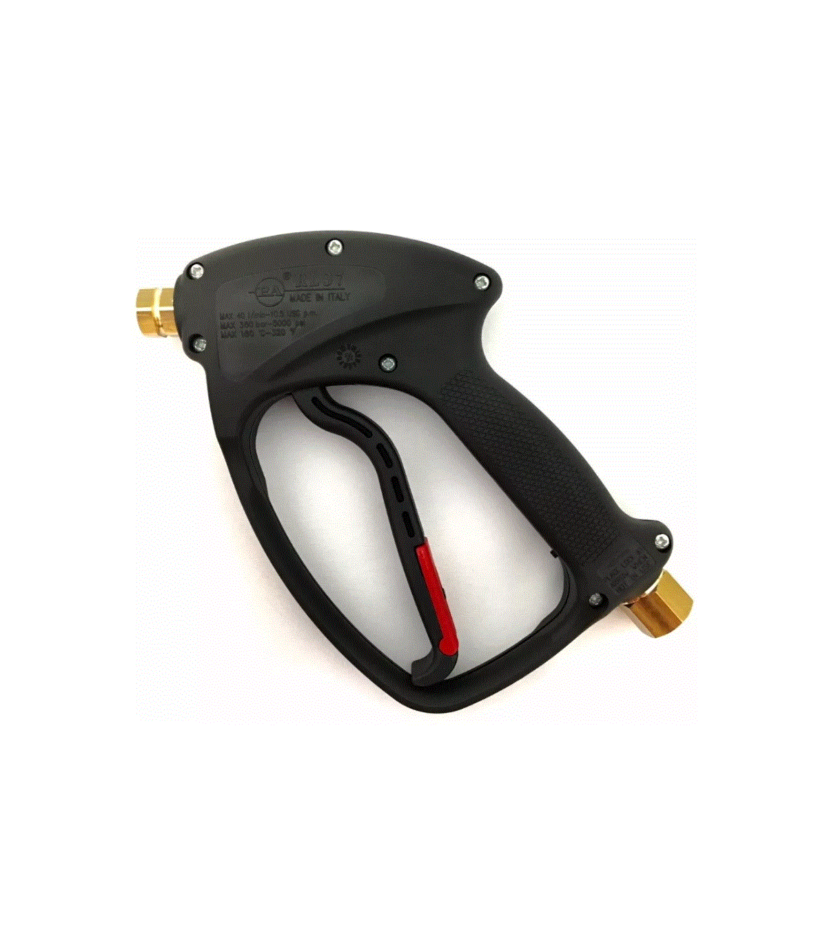 Gtapiece Poignée Pistolet Nettoyeur Haute Pression Acier Inoxydable Vanne Gâchette 1/2 Pouce - Accessoire Robuste