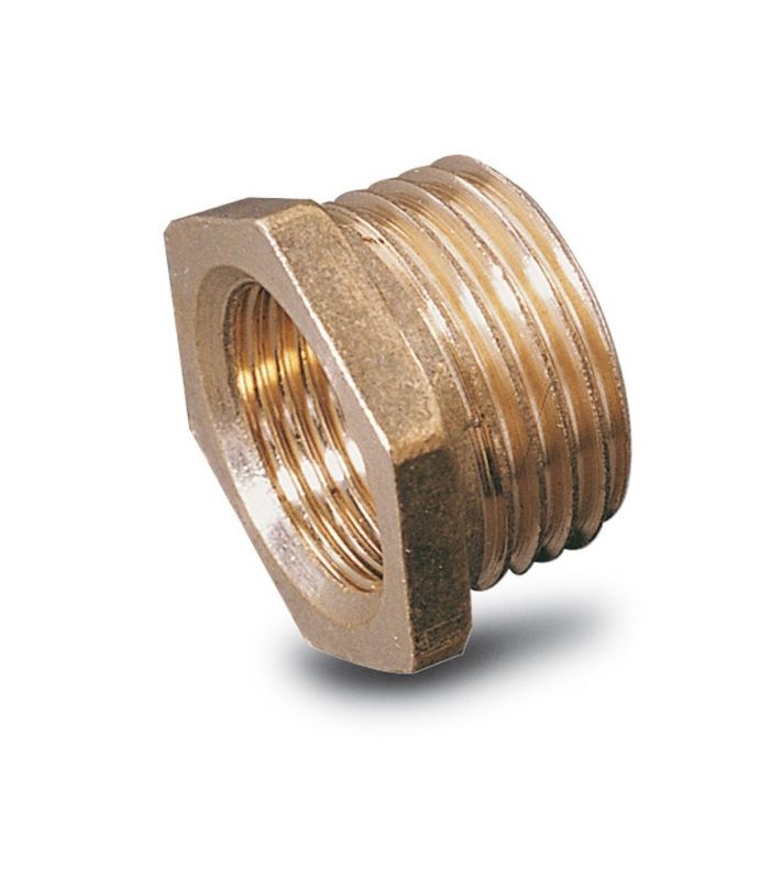 BRASS MALE-FEMALE REDUCER