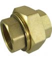 COLLEGAMENTO IN OTTONE FEMMINA-FEMMINA A 3 PEZZI