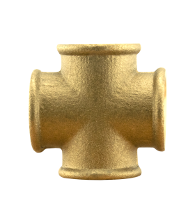 FEMALE BRASS CROSS | Buy online at the best price at Disumtec.