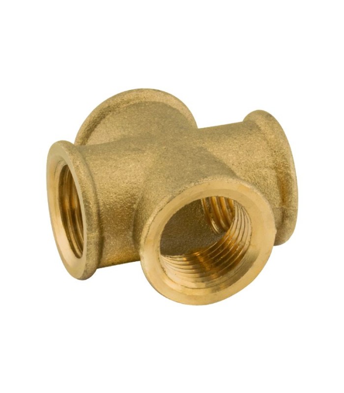 FEMALE BRASS CROSS | Buy online at the best price at Disumtec.
