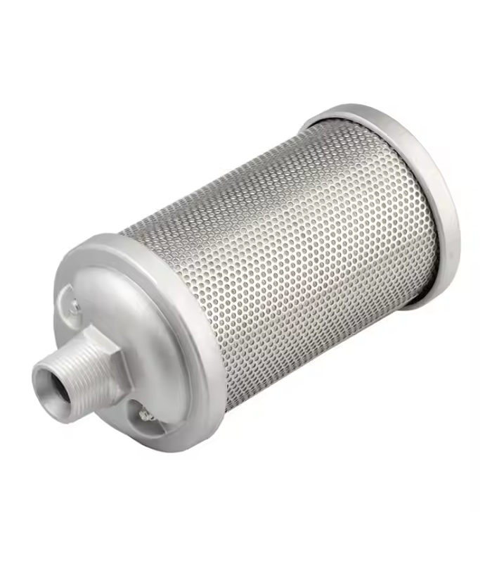 SILENCIADOR COM FIBRA ABSORVENTE DE SOM