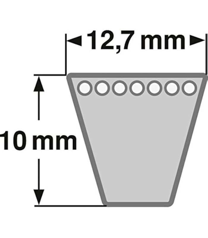 Trapezförmiger Gürtel Spa