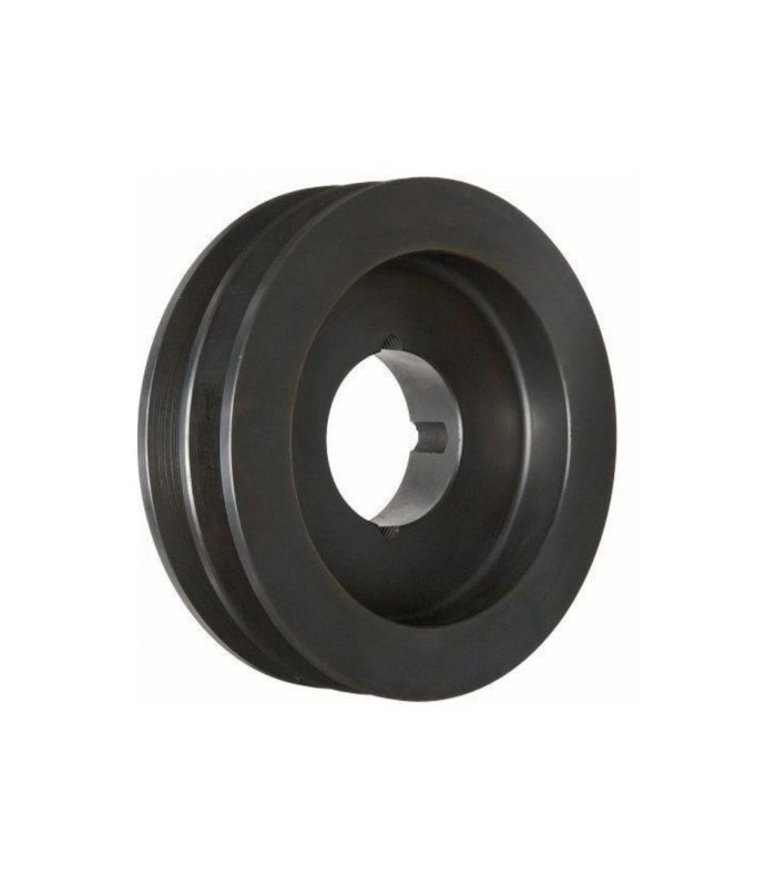 Poulie trapézoïdale à 2 gorges coniques SPA-XPA-A