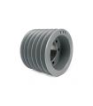 6-GROOVE TAPER SPA TRAPEZOIDAL PULLEY