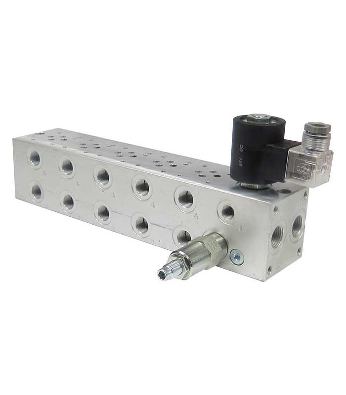 NG-6 BLOCK MIT ENTLÜFTUNGS- UND BEGRENZUNGSGETRIEBE