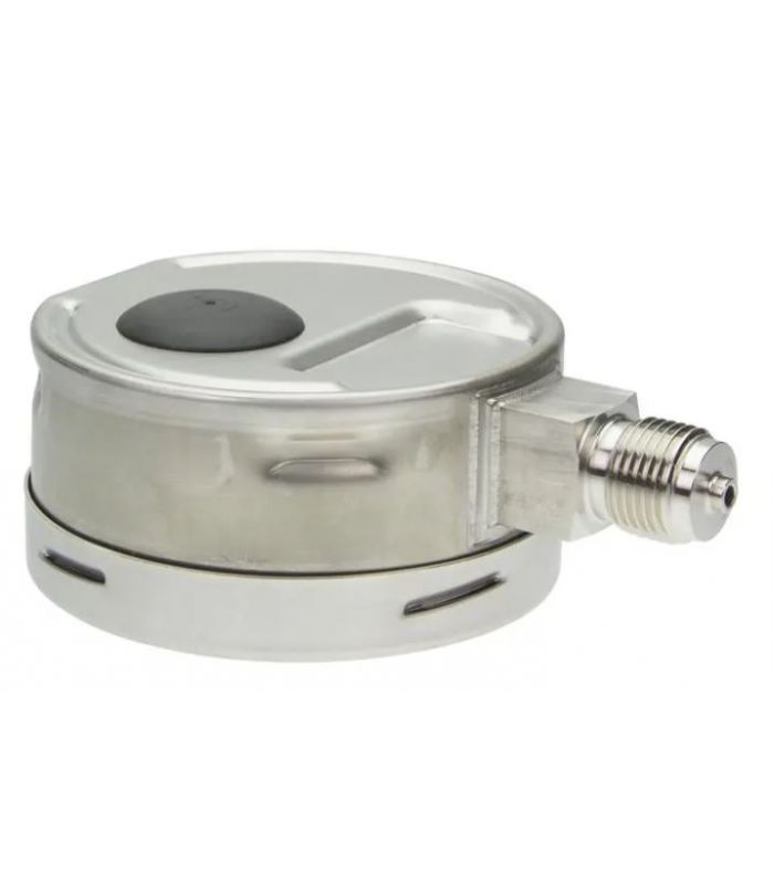 MANÓMETRO Ø63 ROSCA LATERAL 1/4" CON GLICERINA INOX