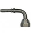 RACCORDO A GOMITO TL 3/8 TUBO 5/16 Ø8 ACCIAIO INOX-316