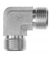 RACCORD COUDE MÂLE EN ACIER INOXYDABLE
