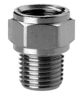 Adaptador NPT macho para BSP fêmea