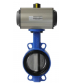 VALVULA DE MARIPOSA WAFER DISCO INOX DOBLE EFECTO