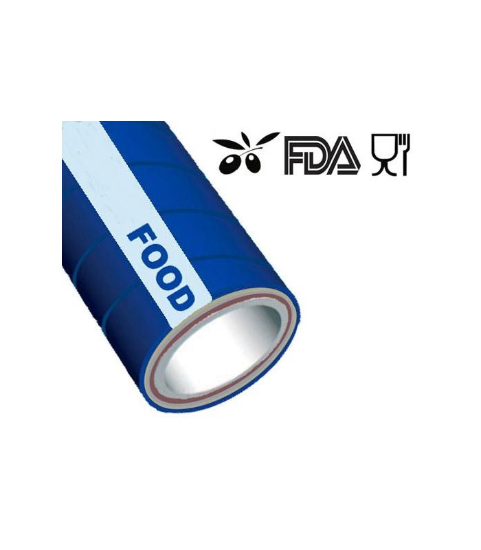 Mangueira de limpeza de grau alimentício Ø12x22 80 BAR