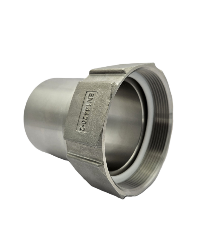 DIN 2817 STAINLESS STEEL SWIVEL FEMALE
