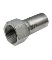 STAINLESS STEEL FEMALE PRESS ADAPTER